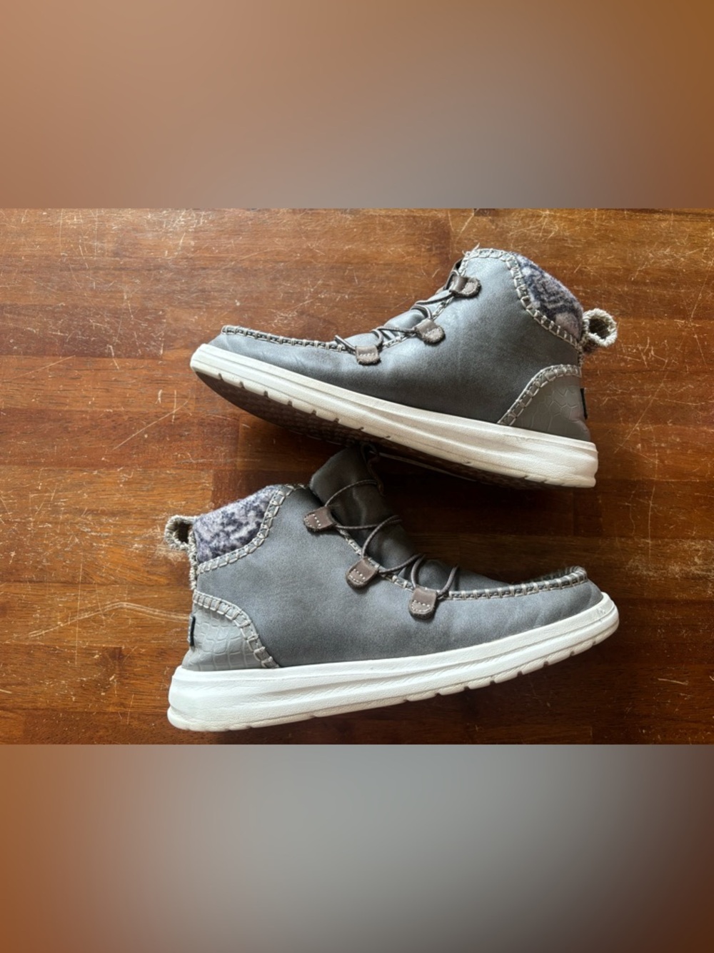 Women’s Cozy Hey Dude Stretch Slip On High-Top Sneakers